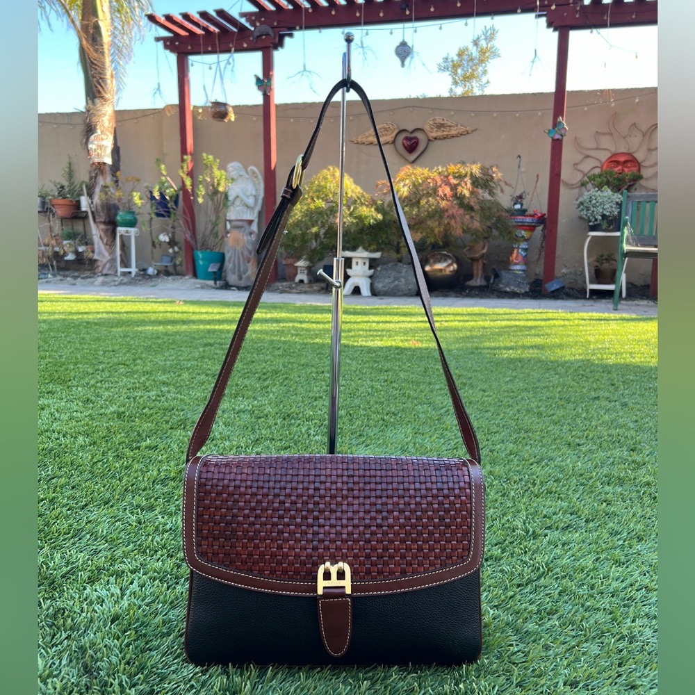 BALLY Vintage Leather Shoulder Bag EUC - Picture 15 of 17